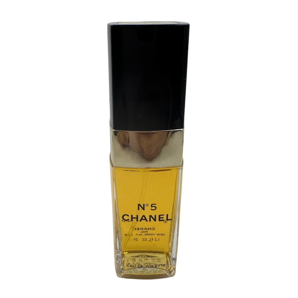 Vintage‎ Chanel No 5 Eau de Toilette 35ml 1.2 fl oz Women's Perfume Bottle